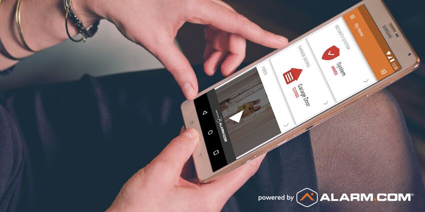 customer login portal to alarm com and abc fire and burglar alarm