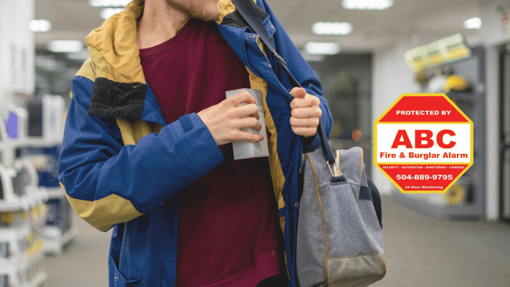 Spot A Shoplifter using ABC security system