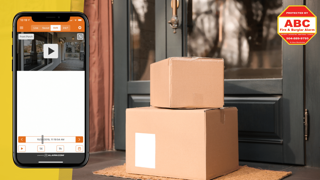 home protection system access through phone